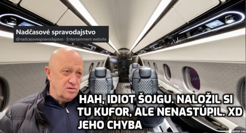 Sojgu zmeskal odlet?