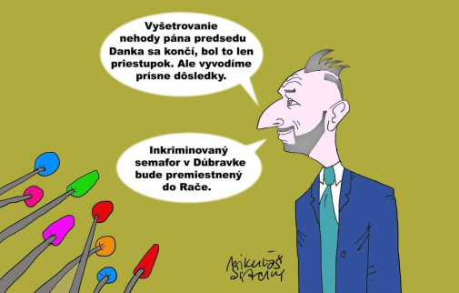 potrestame semafor!   :) [cartoon joke]