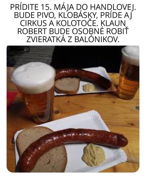 Pozvanka na put v Handlovej