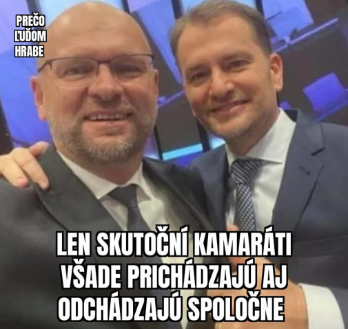 ako prisli tak odchadzaju  - spolu