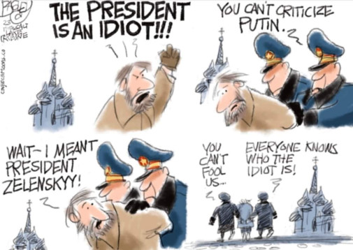".... a Danko je debil!" (cartoon)