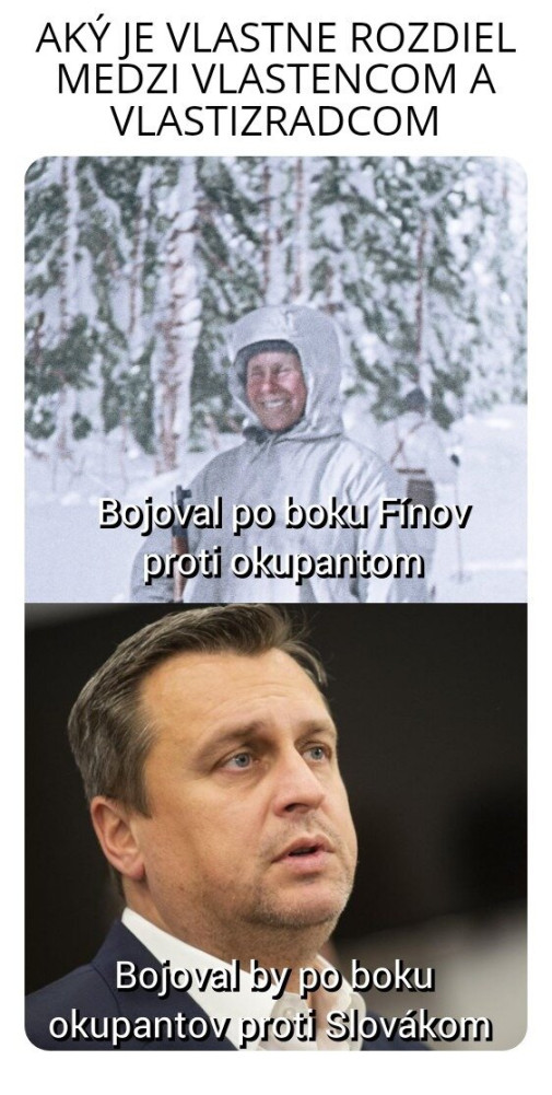 vlastenec X vlastizradca