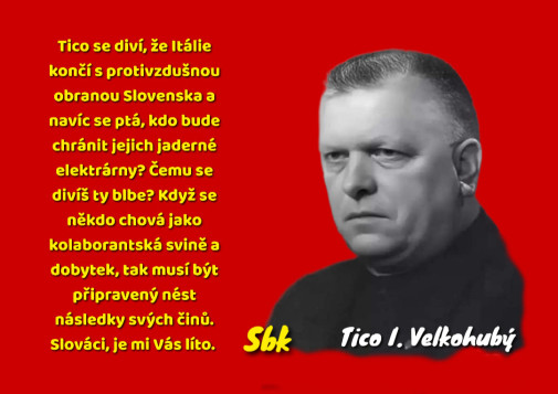 spojencom zacina byt Slovensko 'ukradnute'....