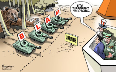 karikatura z Decembra 2021