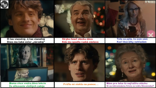 spomienka na vianocny viral