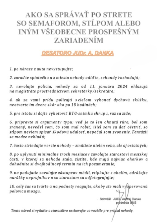 Rukovat vo(d/l)ica SNS