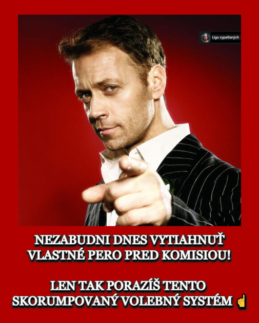 vytiahni vlastne pero!