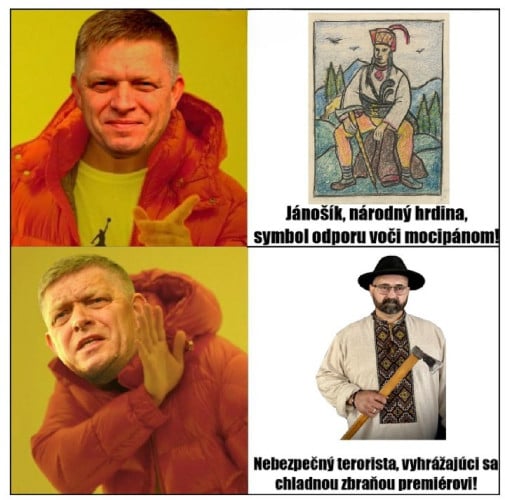 mediami zradikalizovany janosik
